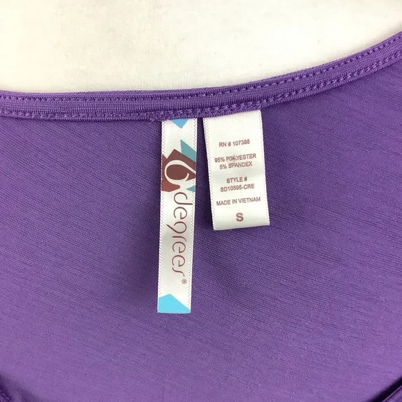 6 DEGREES Belted One-Shoulder Tunic Top 3 - Picture 6 of 11